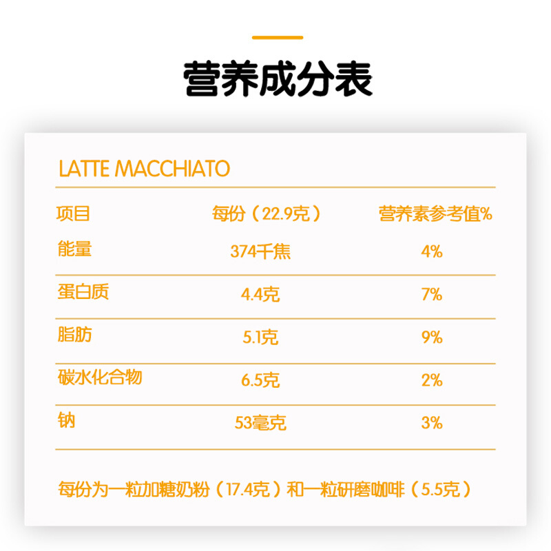 英国进口 雀巢多趣酷思(Dolce Gusto) 花式咖啡胶囊 研磨咖啡粉 16颗装 拿铁玛奇朵